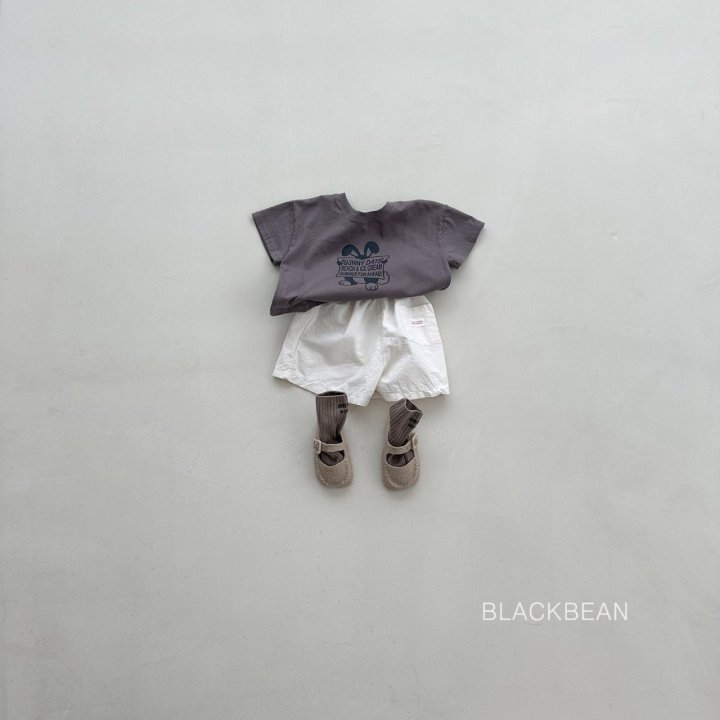 Black Bean - Korean Children Fashion - #kidsshorts - Sunny Tee - 5