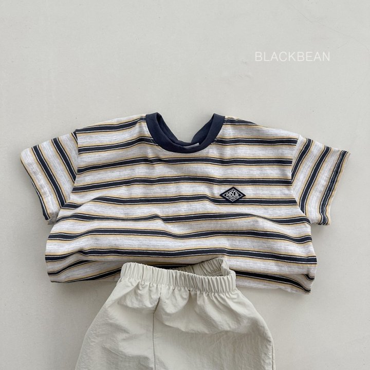 Black Bean - Korean Children Fashion - #fashionkids - Marine Tee - 4