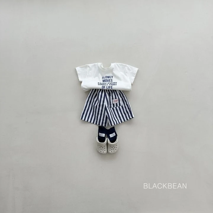 Black Bean - Korean Children Fashion - #kidsshorts - Every Tee - 5