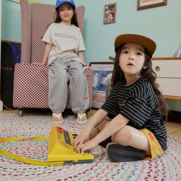 Black Bean - Korean Children Fashion - #kidsstore - Celine Tee - 10