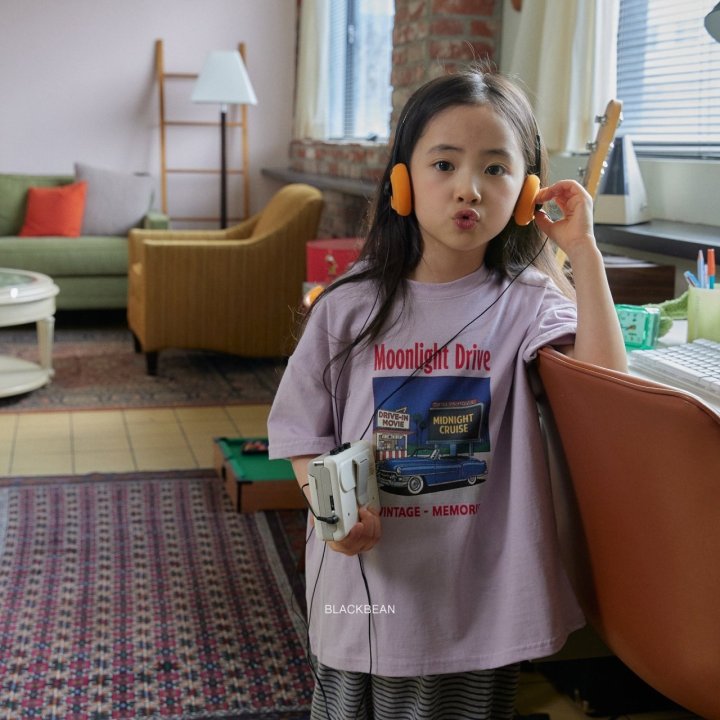 Black Bean - Korean Children Fashion - #kidsstore - Drive Tee - 12