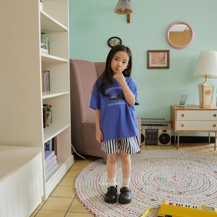 Black Bean - Korean Children Fashion - #magicofchildhood - Hello Tee - 11