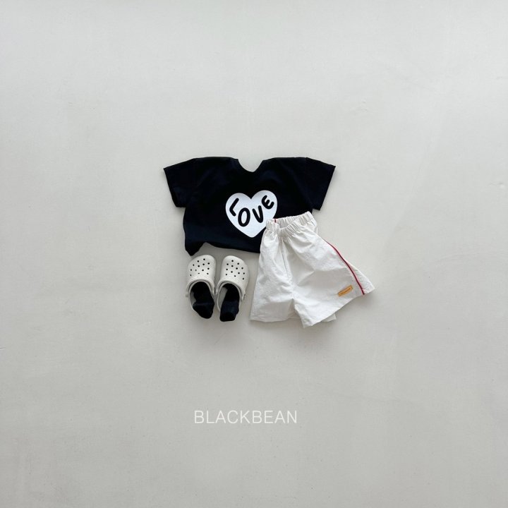 Black Bean - Korean Children Fashion - #minifashionista - Heart Tee - 6