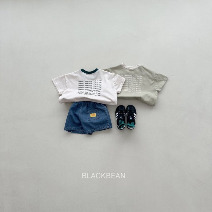 Black Bean - Korean Children Fashion - #minifashionista - A-One Tee