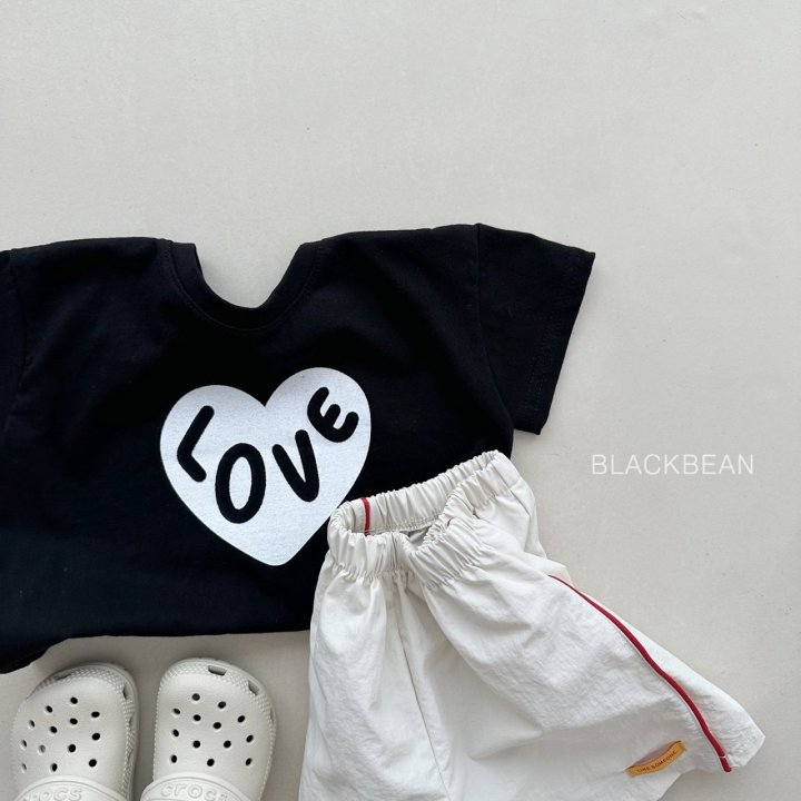 Black Bean - Korean Children Fashion - #prettylittlegirls - Heart Tee - 7