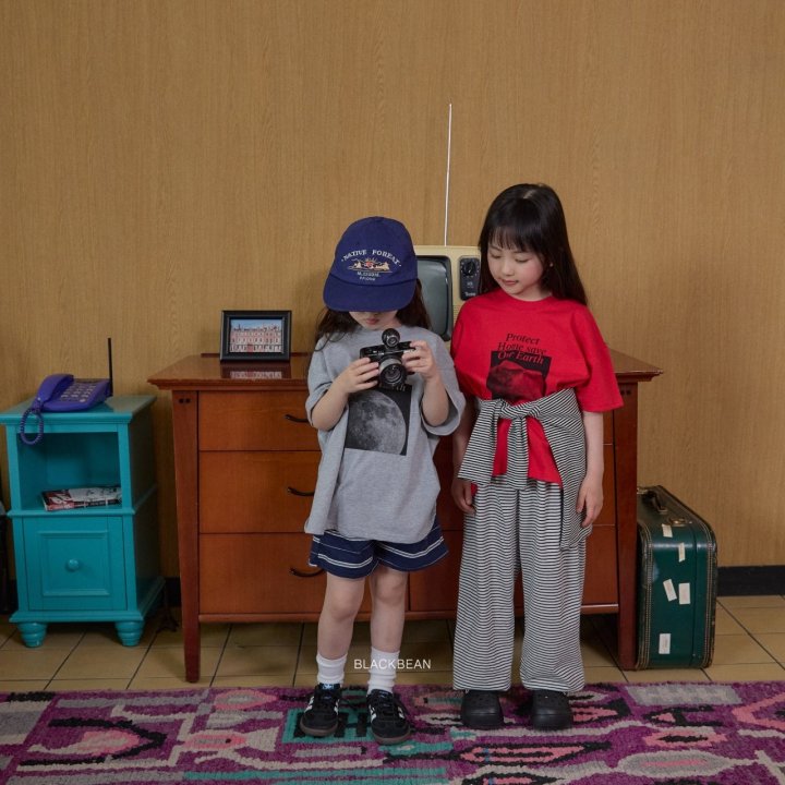 Black Bean - Korean Children Fashion - #prettylittlegirls - Space Tee - 10