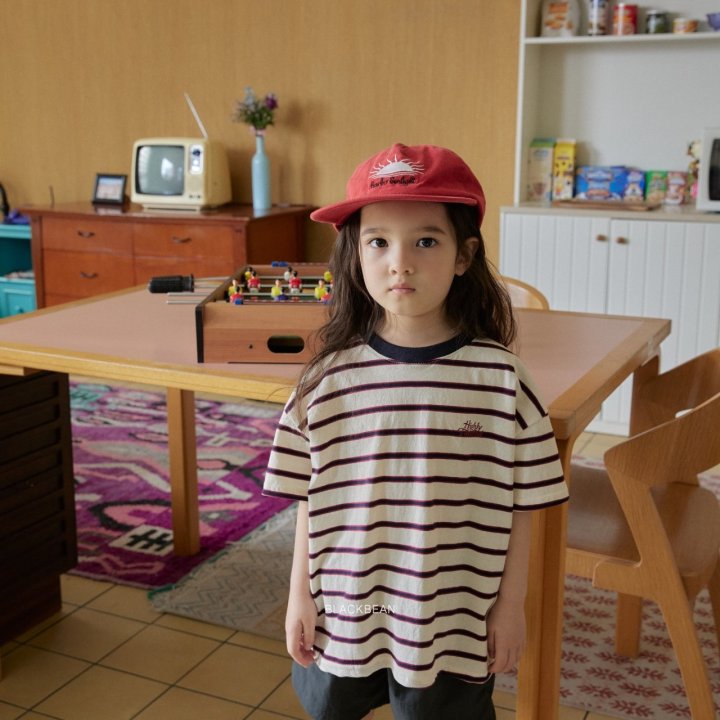 Black Bean - Korean Children Fashion - #todddlerfashion - Maple Tee - 12