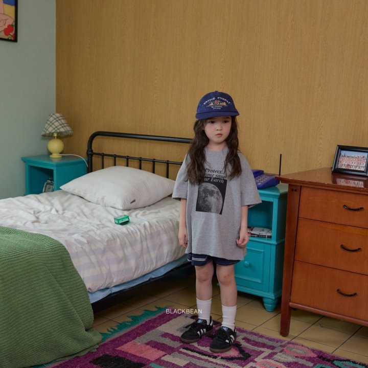 Black Bean - Korean Children Fashion - #toddlerclothing - Space Tee - 12