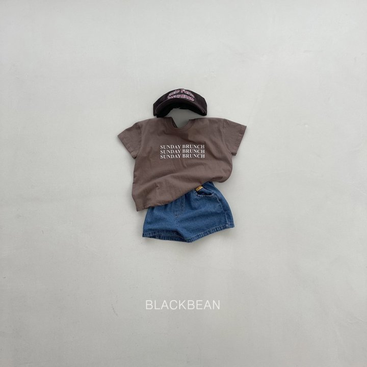 Black Bean - Korean Women Fashion - #momslook - Brunch Tee - 6