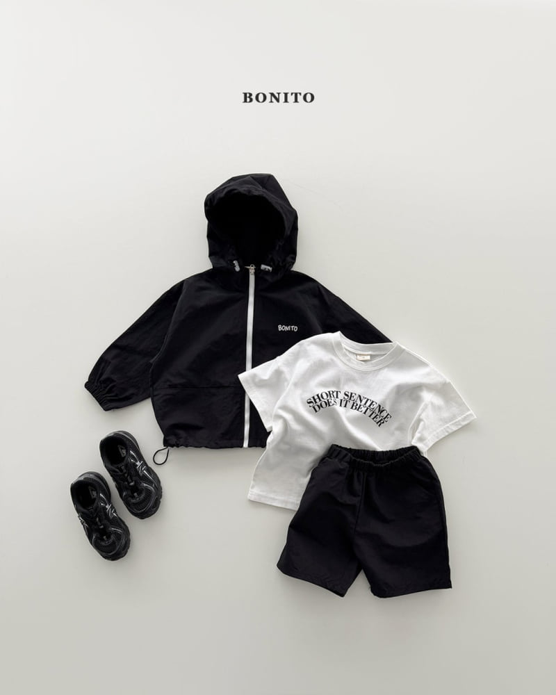 Bonito - Korean Children Fashion - #minifashionista - Sentence Short Sleeve Tee - 8