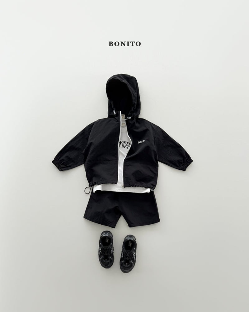 Bonito - Korean Children Fashion - #todddlerfashion - Windbreaker Hood Set - 11