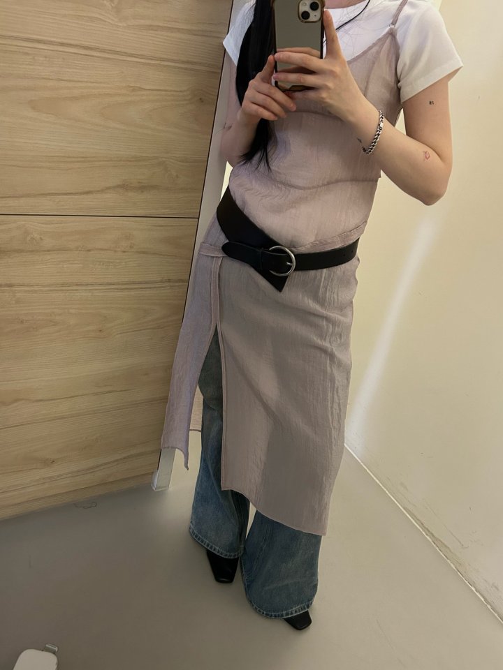 Buckle - Korean Women Fashion - #momslook - Layered One-piece - 8