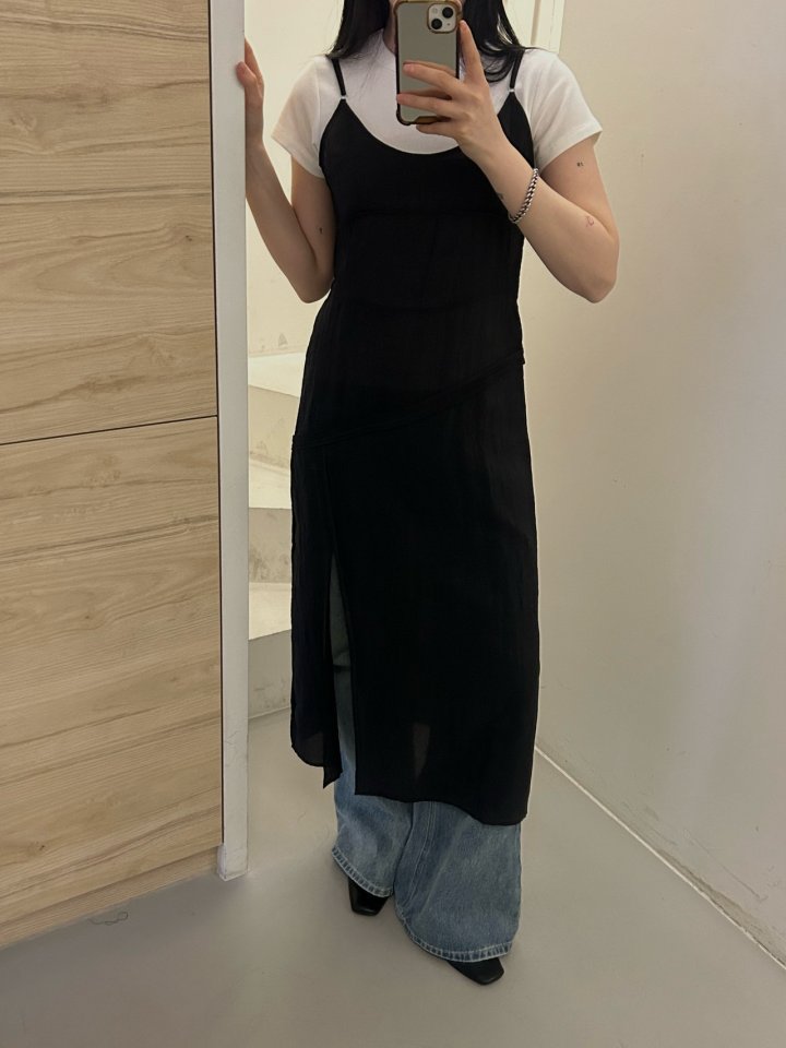 Buckle - Korean Women Fashion - #shopsmall - Layered One-piece - 3