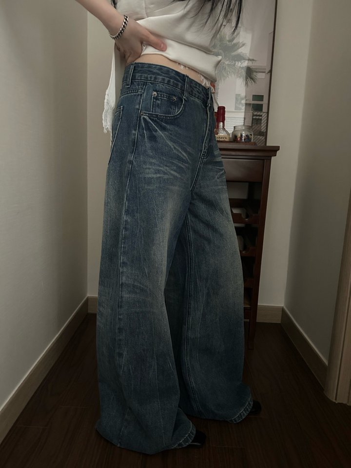 Buckle - Korean Women Fashion - #vintageinspired - 905 Denim Jeans - 3