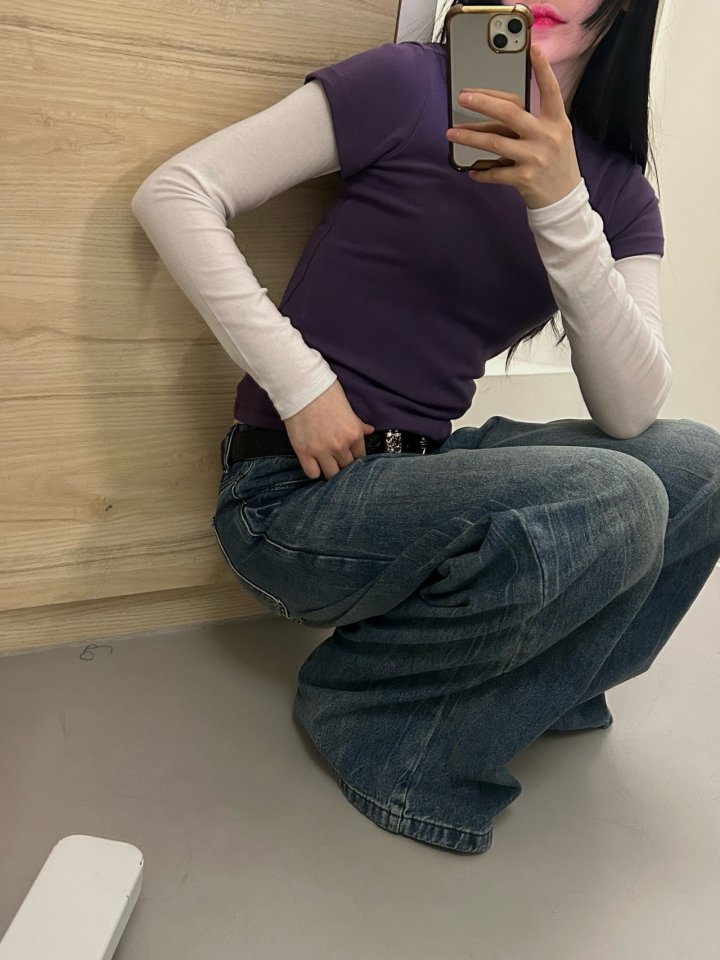 Buckle - Korean Women Fashion - #womensfashion - Round Neck Tee - 8