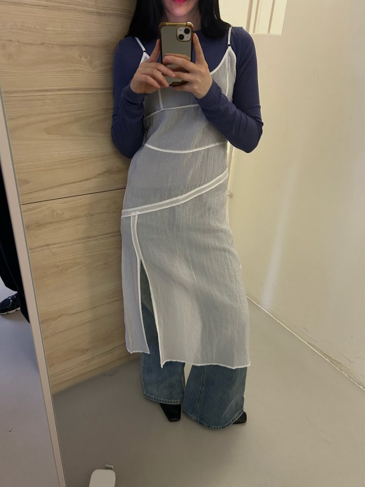 Buckle - Korean Women Fashion - #womensfashion - Layered One-piece - 9