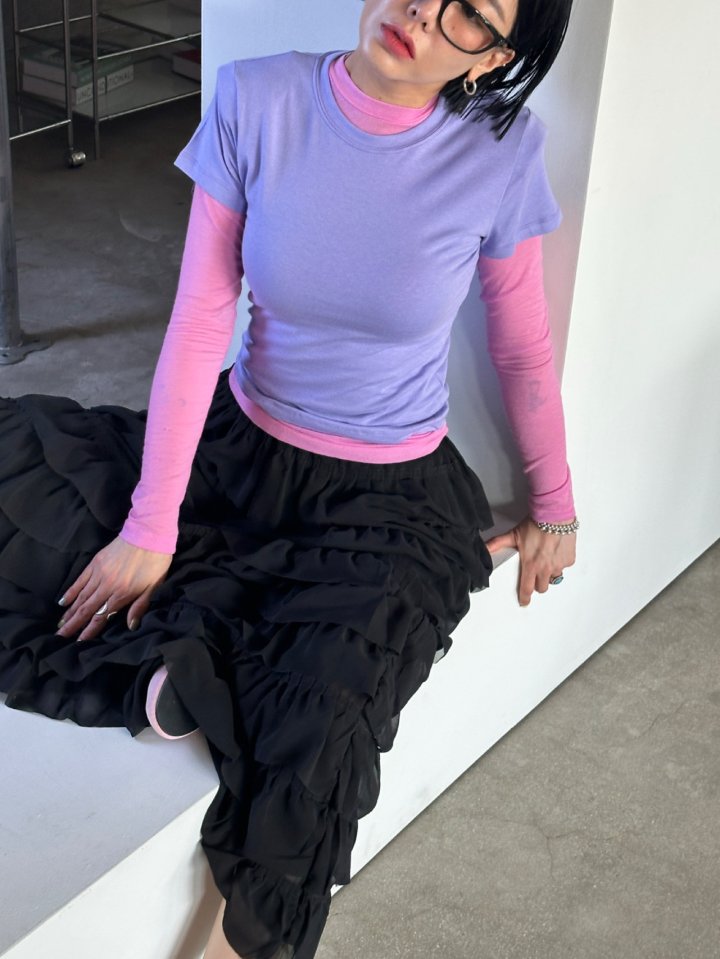 Chavi - Korean Women Fashion - #momslook - New Color Tee - 5