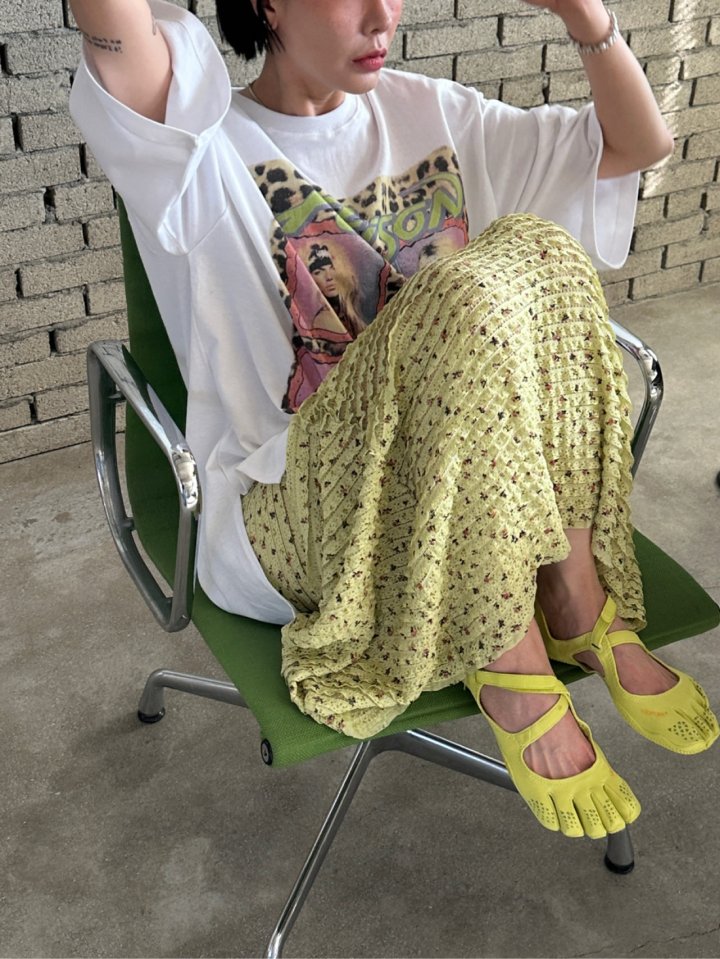 Chavi - Korean Women Fashion - #momslook - Flower Cancan Skirt - 7