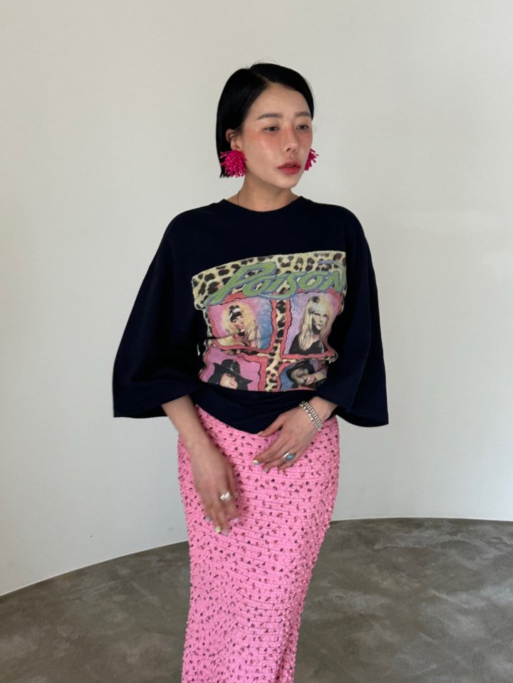 Chavi - Korean Women Fashion - #momslook - Poison Tee - 2