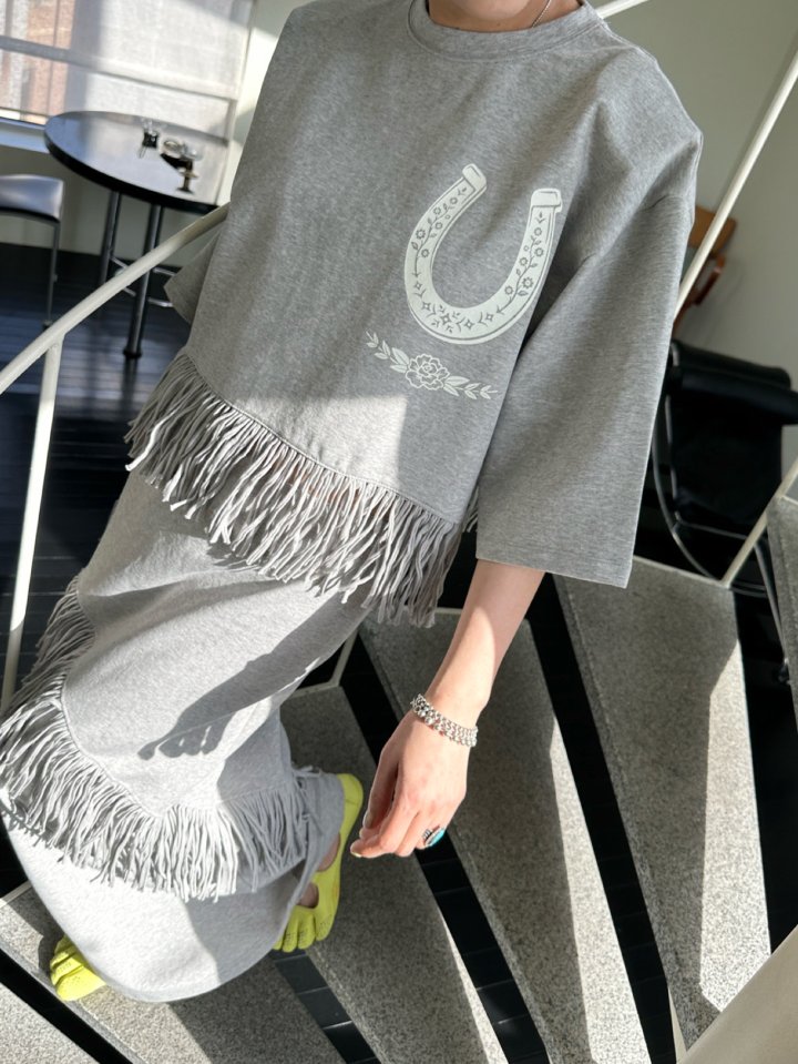 Chavi - Korean Women Fashion - #momslook - Fringe Set - 11