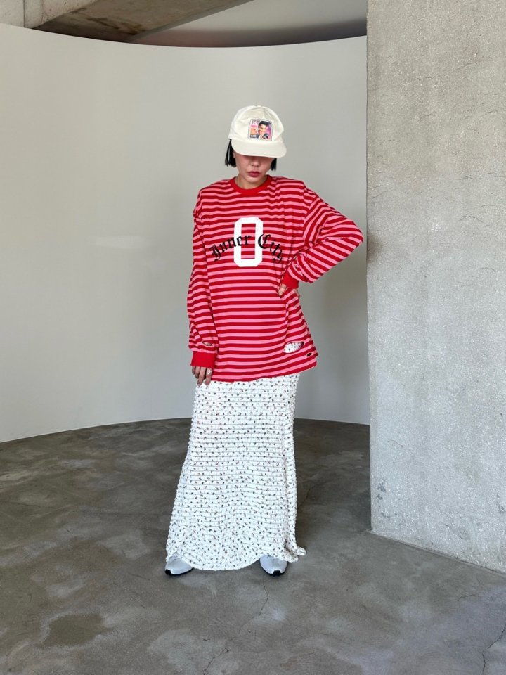 Chavi - Korean Women Fashion - #womensfashion - Vintage Stripe Tee - 10