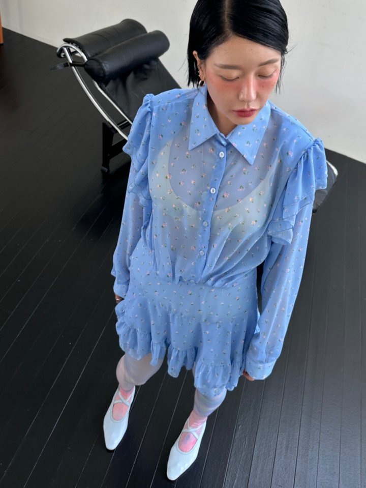 Chavi - Korean Women Fashion - #womensfashion - Dazzling One-piece - 5