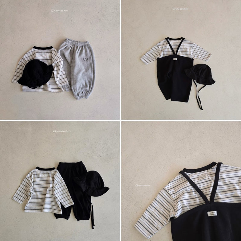 Choucream - Korean Baby Fashion - #babyfashion - Multi Stripe Tee - 11