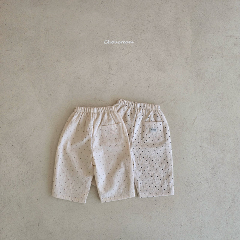 Choucream - Korean Baby Fashion - #babygirlfashion - Dot Wide Pants