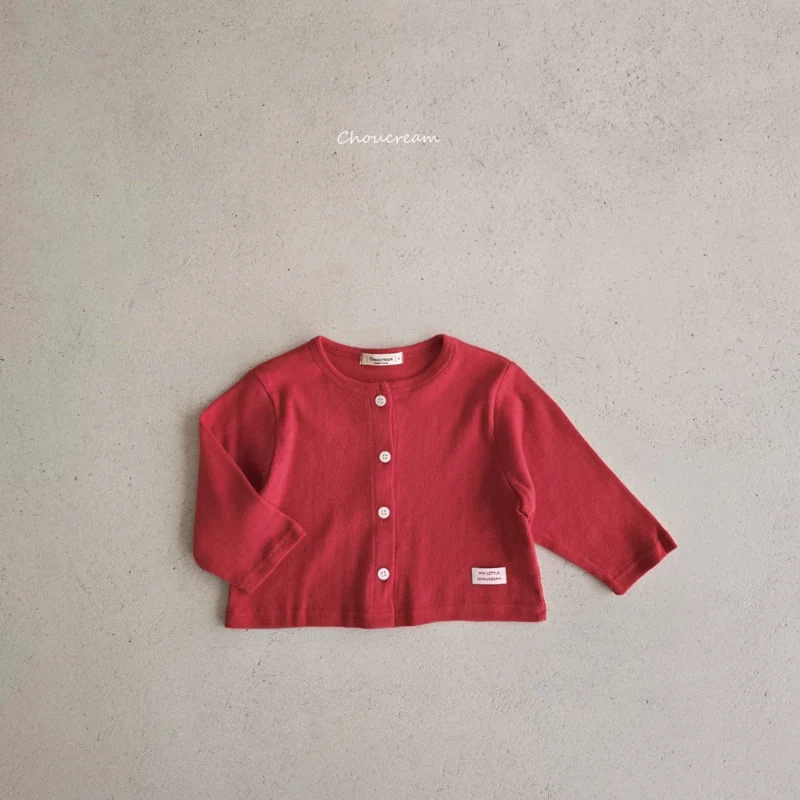 Choucream - Korean Baby Fashion - #babygirlfashion - Eyelet Cardigan - 5