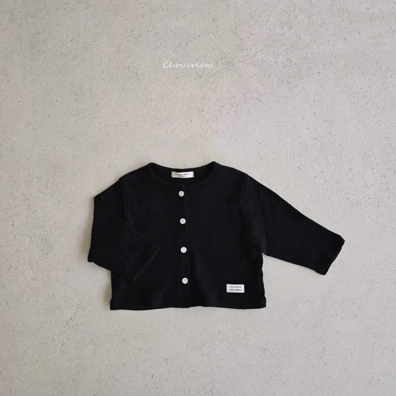 Choucream - Korean Baby Fashion - #babylifestyle - Eyelet Cardigan - 6