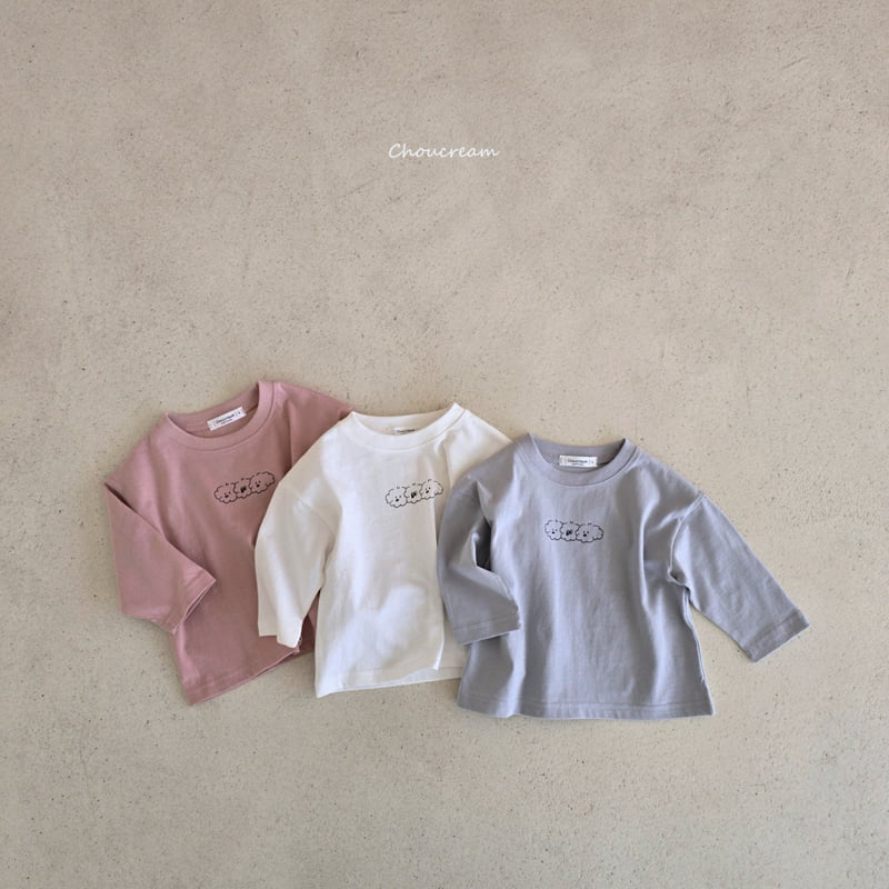Choucream - Korean Baby Fashion - #babyoninstagram - Puppy Round Tee