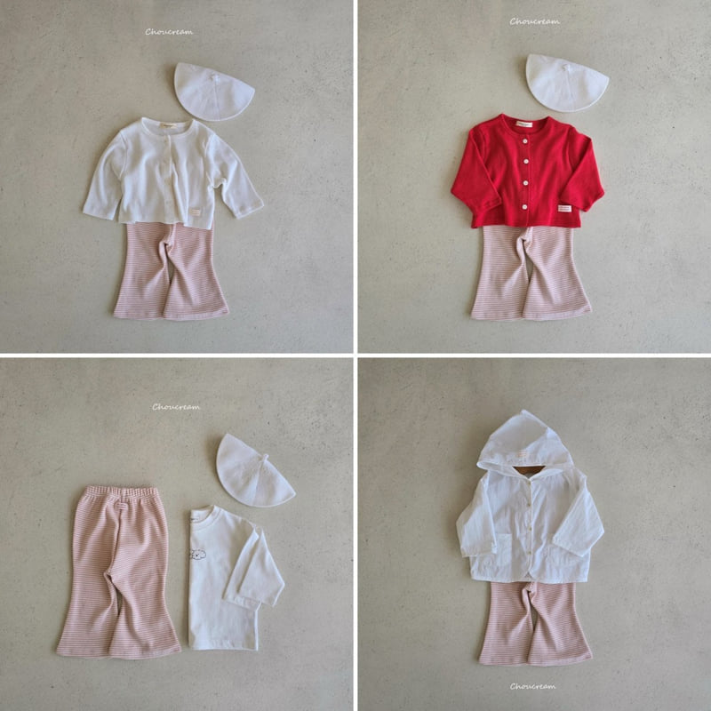 Choucream - Korean Baby Fashion - #babyootd - Rolly Bootcut Pants - 12