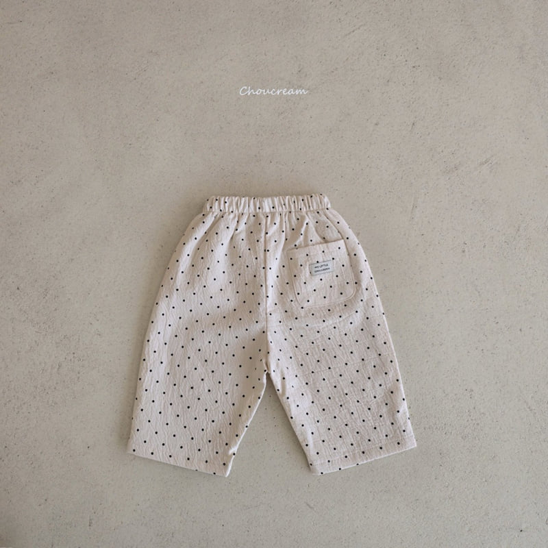Choucream - Korean Baby Fashion - #babywear - Dot Wide Pants - 7