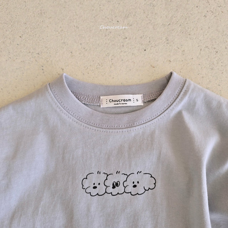 Choucream - Korean Baby Fashion - #babywear - Puppy Round Tee - 5