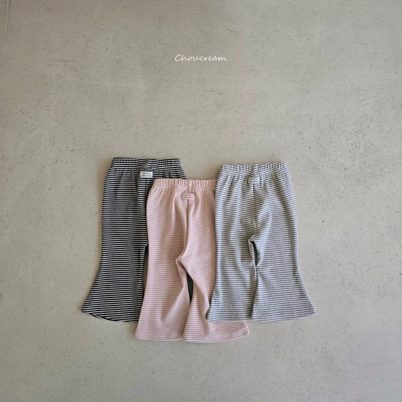 Choucream - Korean Baby Fashion - #onlinebabyboutique - Rolly Bootcut Pants