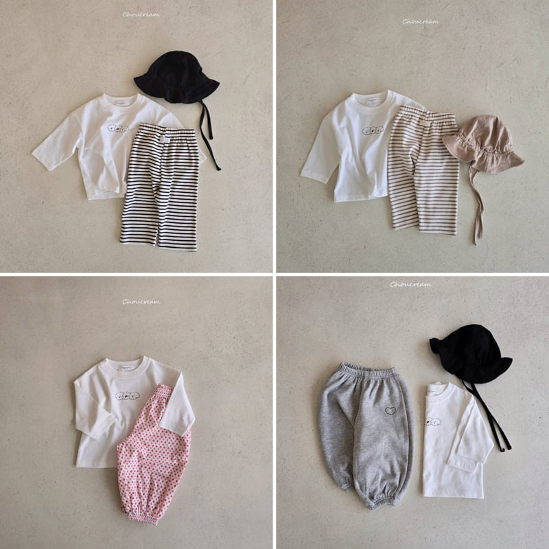 Choucream - Korean Baby Fashion - #onlinebabyshop - Puppy Round Tee - 7
