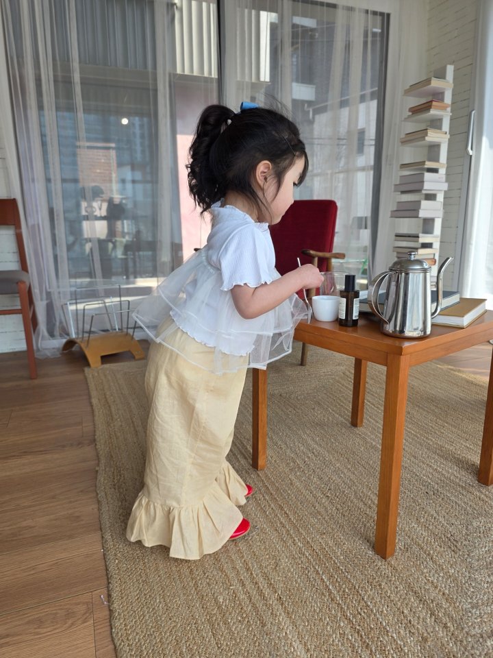 Color - Korean Children Fashion - #kidsshorts - Cancan Bustier - 9