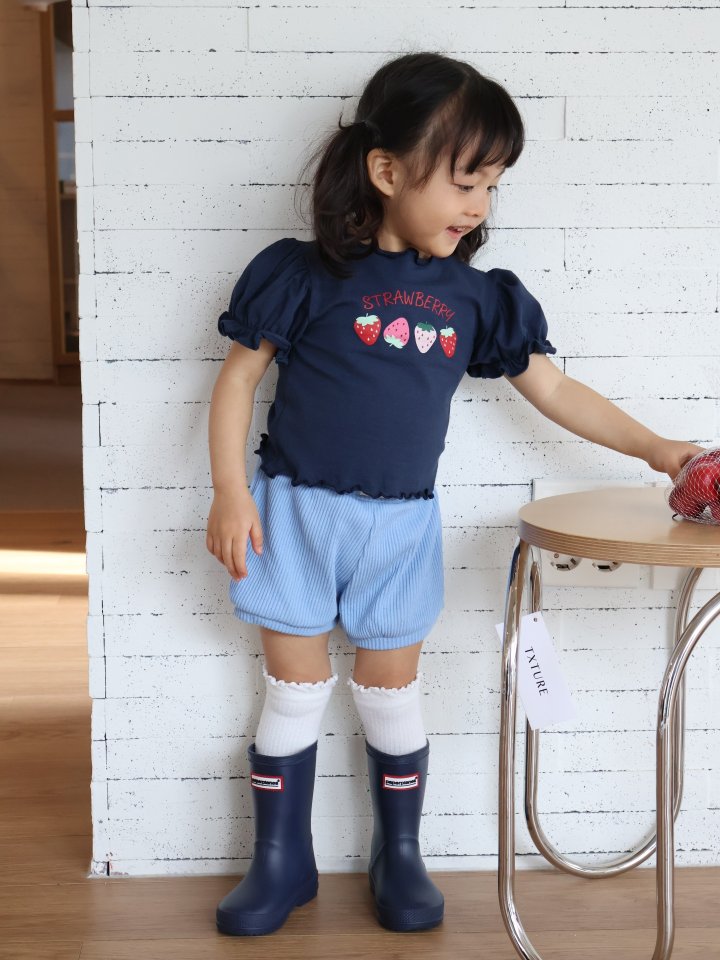 Color - Korean Children Fashion - #kidzfashiontrend - Strawberry Tee - 7