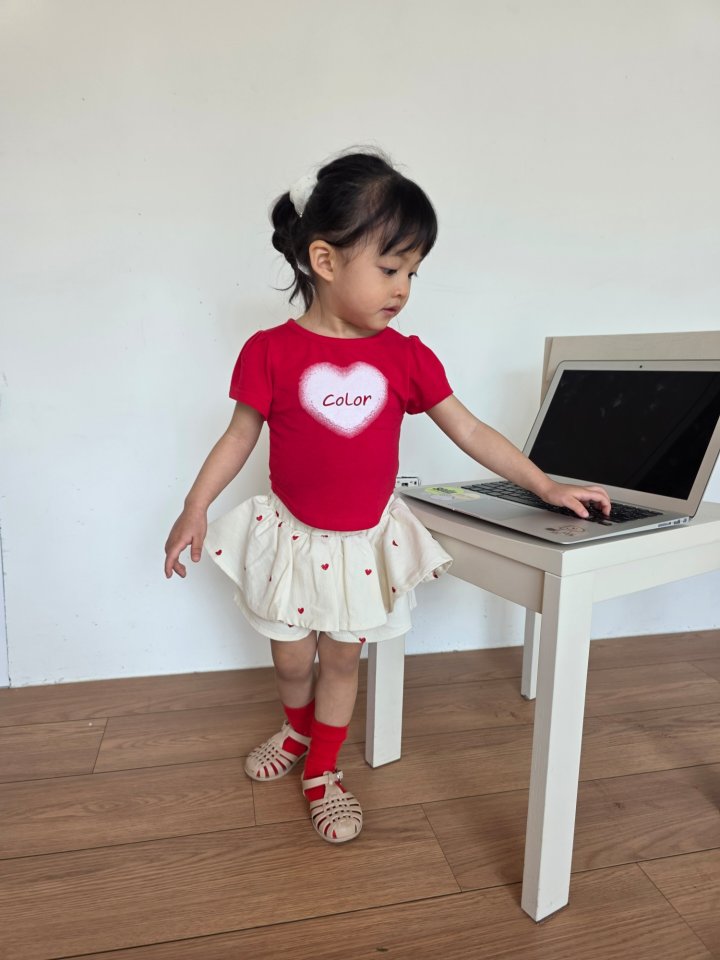 Color - Korean Children Fashion - #prettylittlegirls - Fanfare Tee - 10
