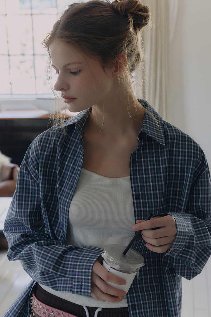 Connaught - Korean Women Fashion - #womensfashion - Equip Check Shirt - 4