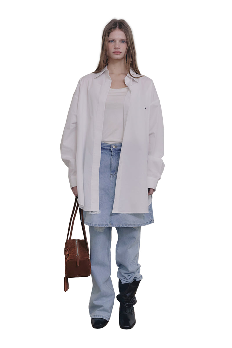 Connaught - Korean Women Fashion - #momslook - May Long Shirt