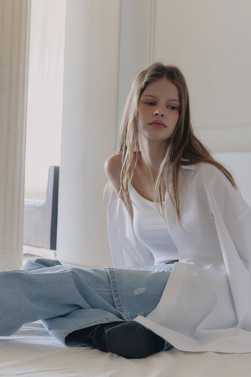 Connaught - Korean Women Fashion - #momslook - Opening Layered Denim - 2
