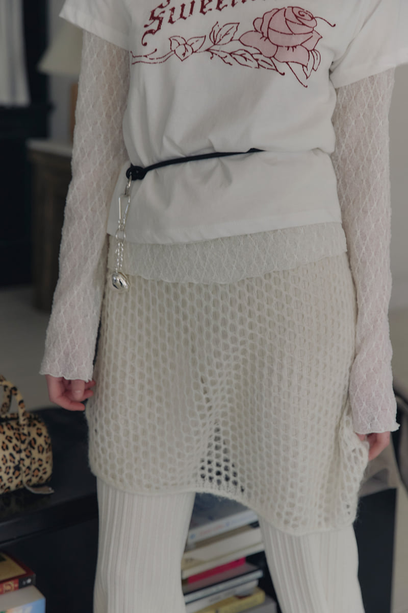 Connaught - Korean Women Fashion - #momslook - Net Layered Skirt