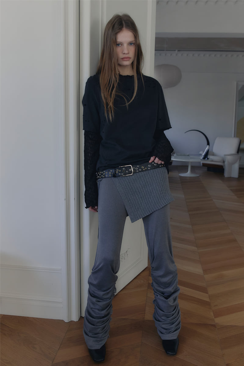 Connaught - Korean Women Fashion - #momslook - Annie Shirring Pants - 5