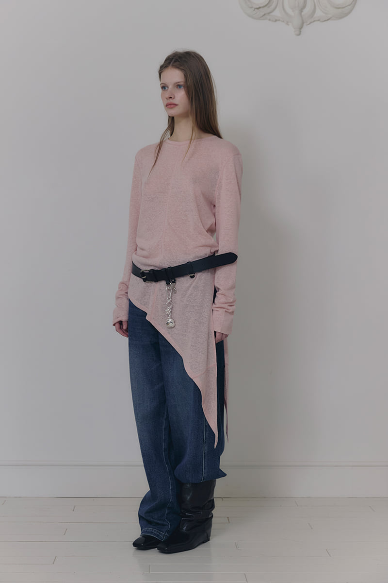 Connaught - Korean Women Fashion - #momslook - Tail Slub Tee - 2