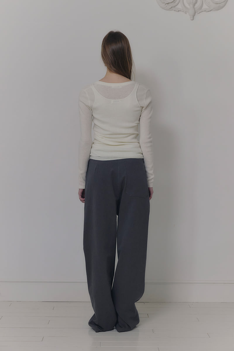 Connaught - Korean Women Fashion - #momslook - Hailey Half Open Knit - 5