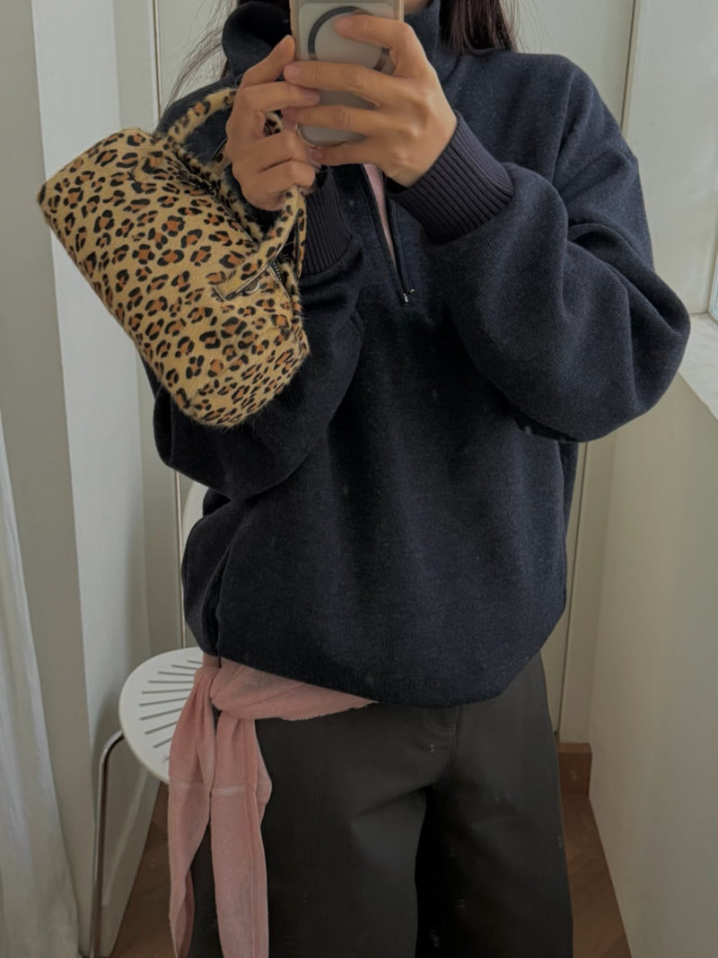 Connaught - Korean Women Fashion - #momslook - Maris Quarter Zip-up - 8