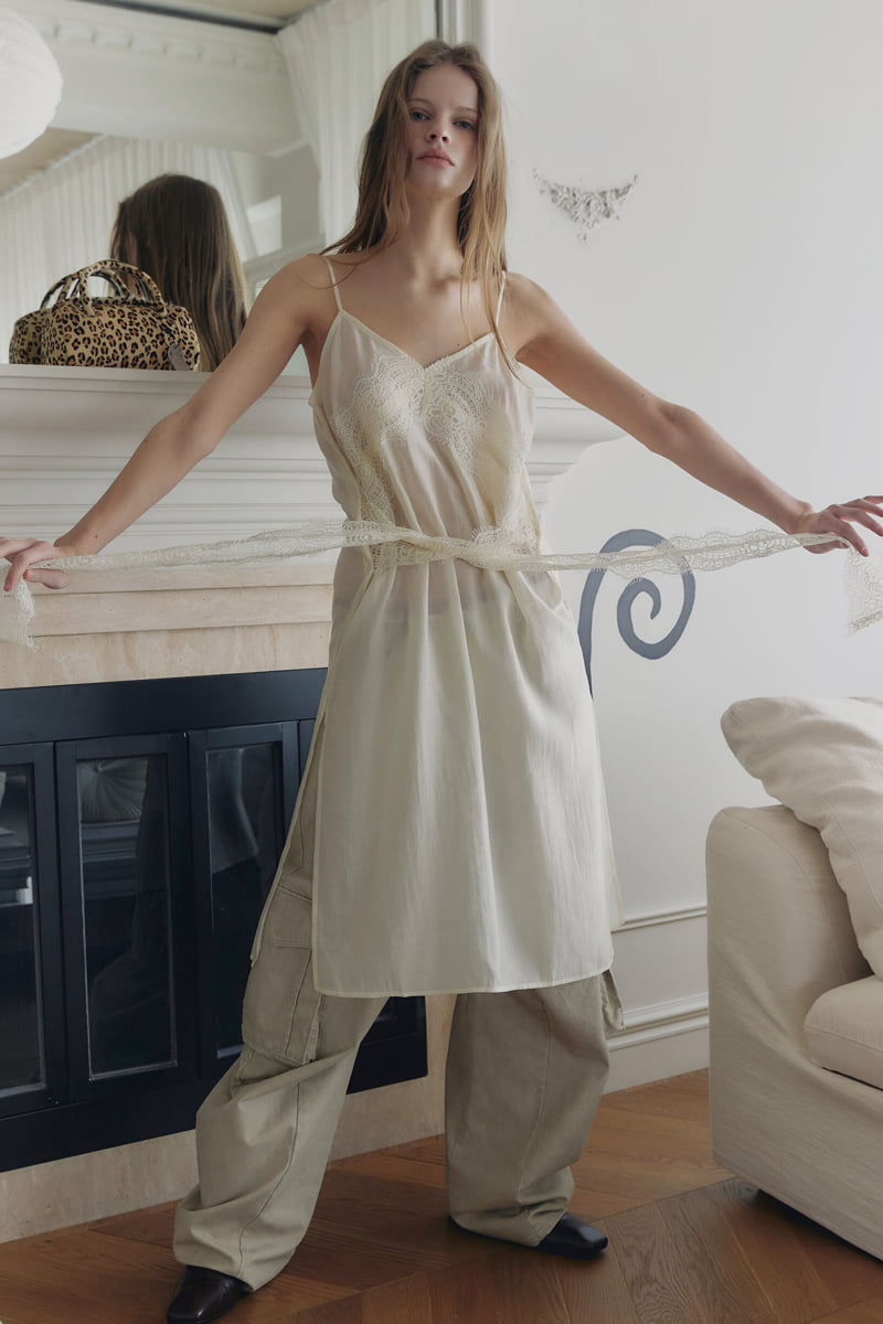 Connaught - Korean Women Fashion - #momslook - Slow Slip One-piece - 3