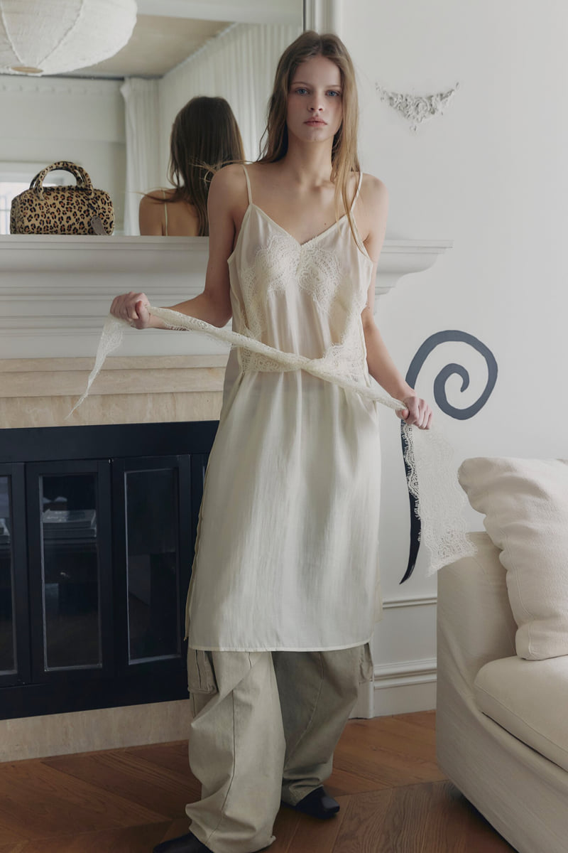 Connaught - Korean Women Fashion - #momslook - Slow Slip One-piece - 4