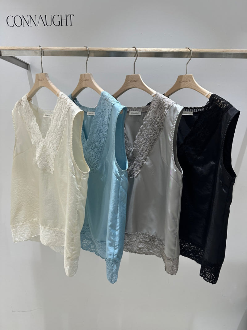 Connaught - Korean Women Fashion - #shopsmall - Ivy Slip Top - 5